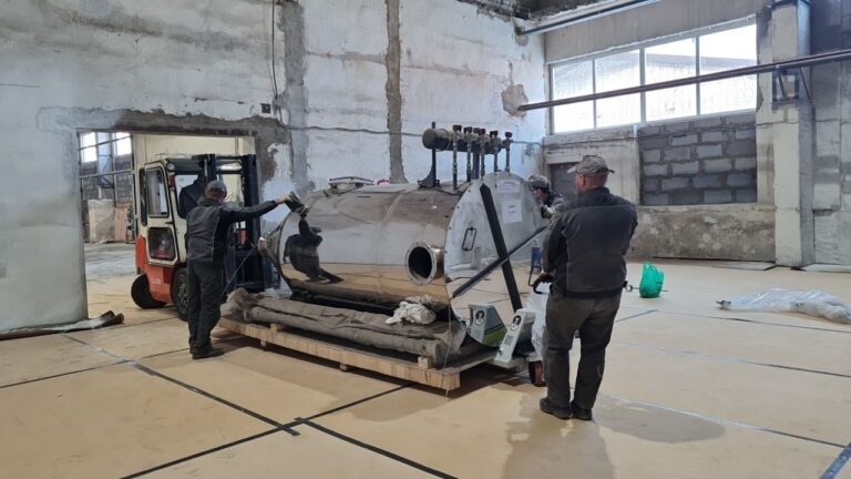 Монтаж производственных линий