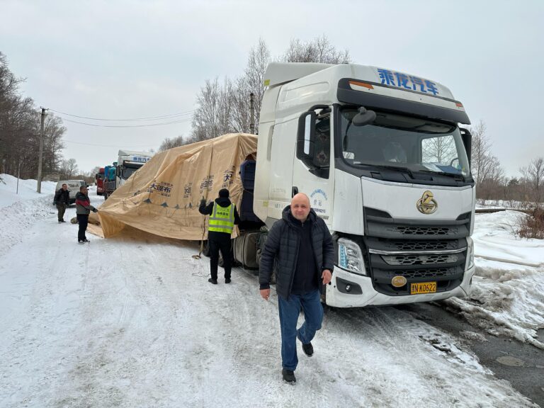 Доставка оборудования на промышленную площадку ООО «АЗУМ»